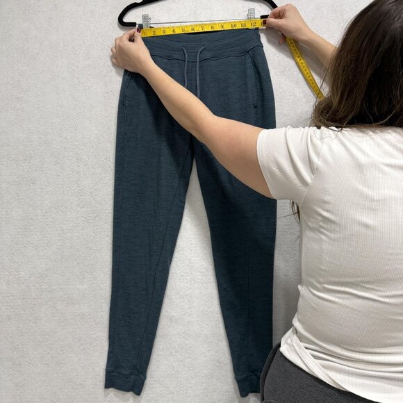 prAna Jogger Pants Womens XS Blue Recycled Polyester Zip Pockets Soft 1963871 - Picture 3 of 11